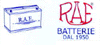 RAE BATTERIE DAL 1950