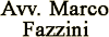 AVV. MARCO FAZZINI