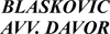 BLASKOVIC AVV. DAVOR