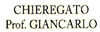 CHIEREGATO PROF. GIANCARLO