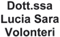 DR.SSA LUCIA SARA VOLONTERI DR.SSA LUCIA SARA VOLONTERI