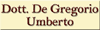 DE GREGORIO UMBERTO